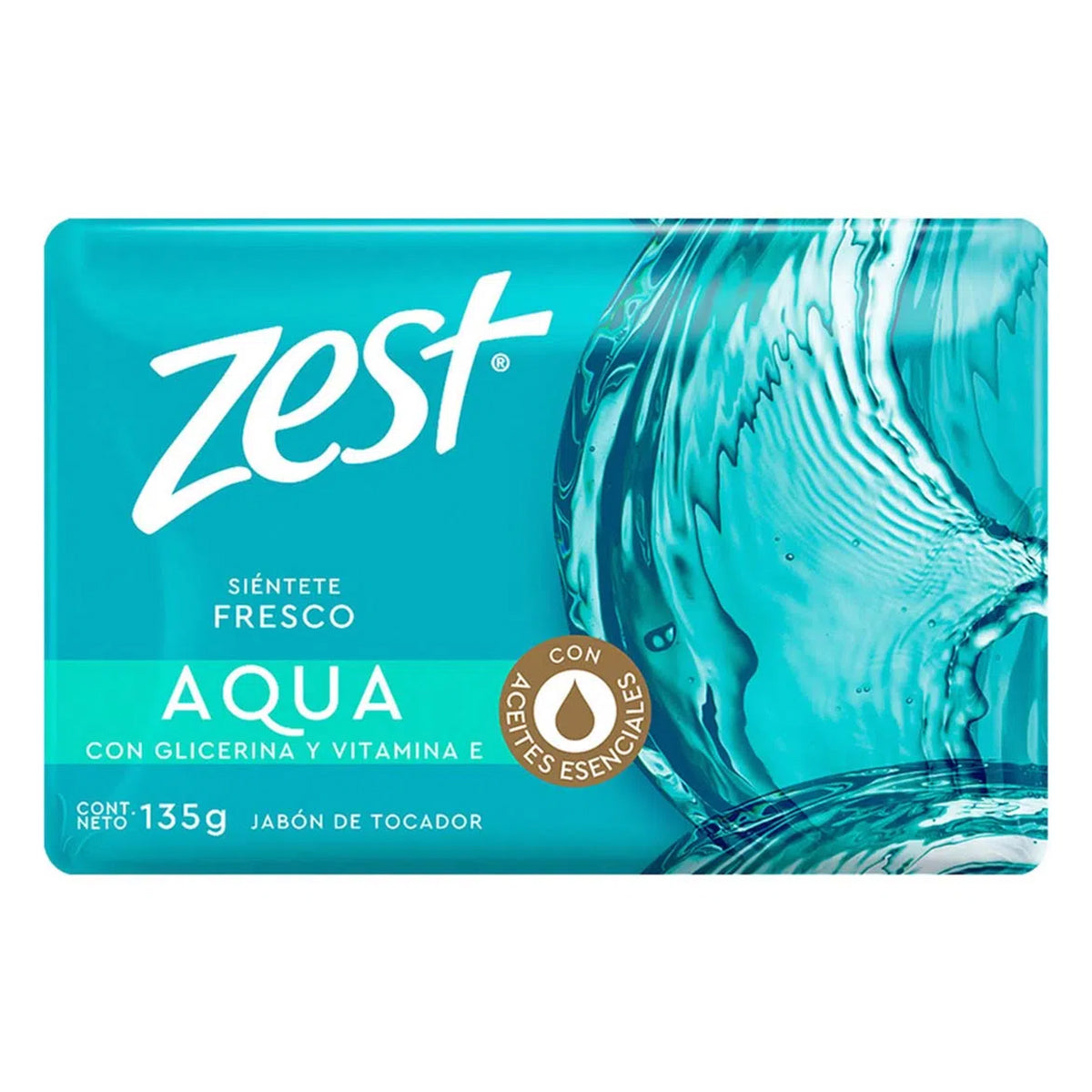 Jabon De Tocador Zest Aqua 135 GRS