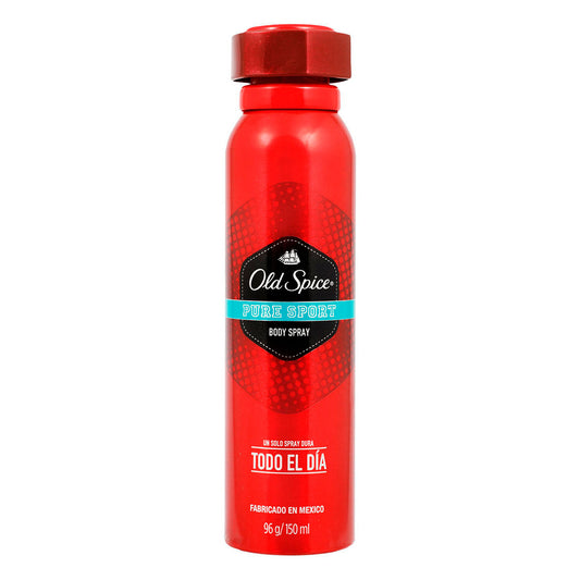 Desodorante Old Spice Pure Sport En Aerosol Para Caballero 150 MLL