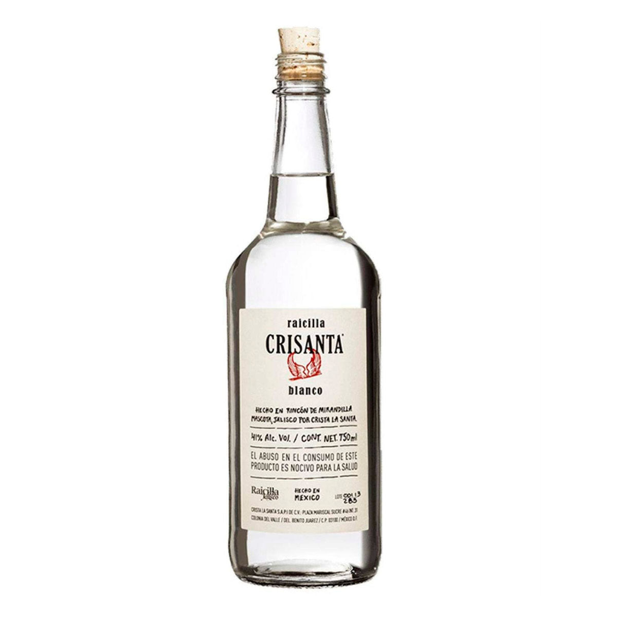 Tequila Raicilla Cristalino 750 MLL