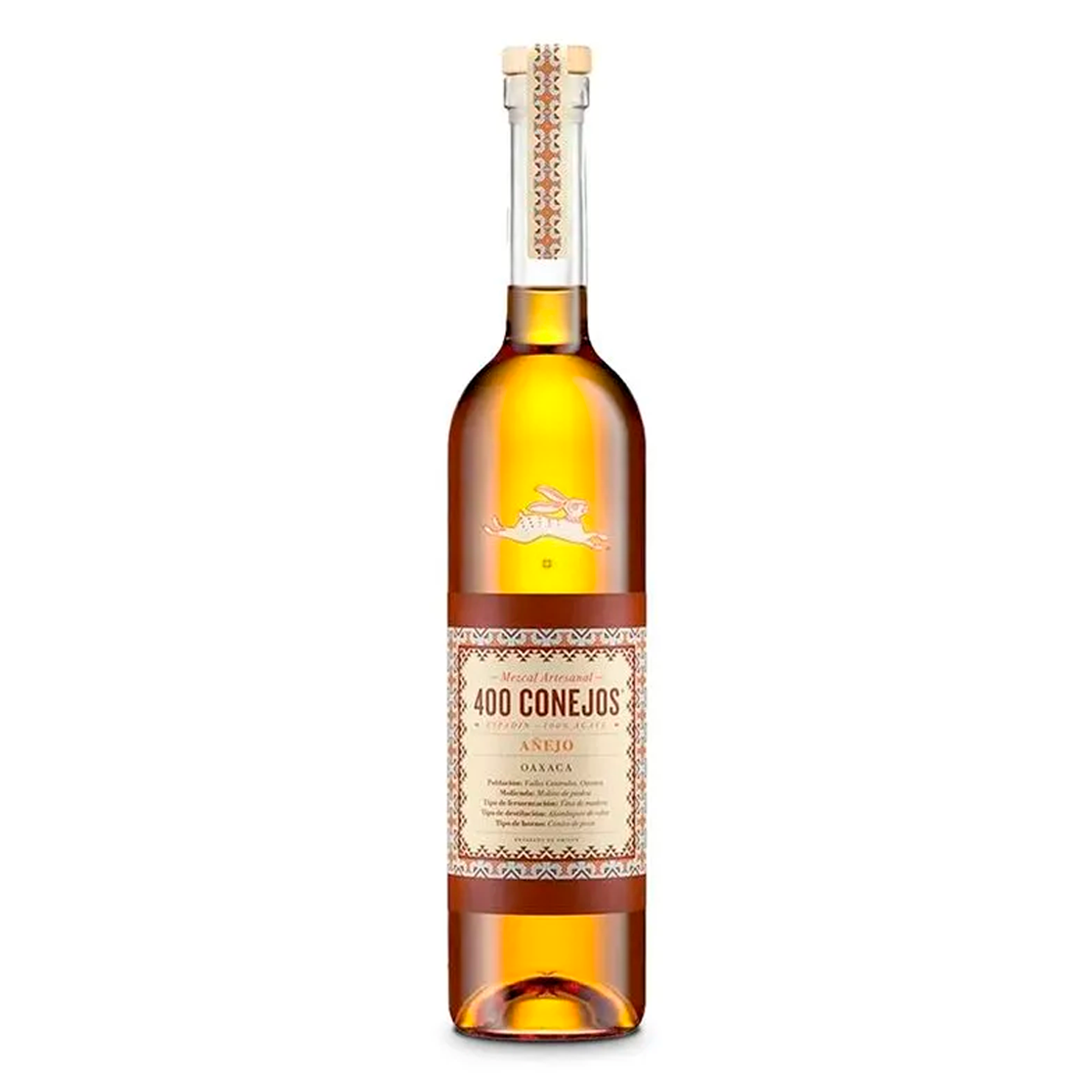Mezcal 400 Conejos Añejo 400 Conejos 700 MLL