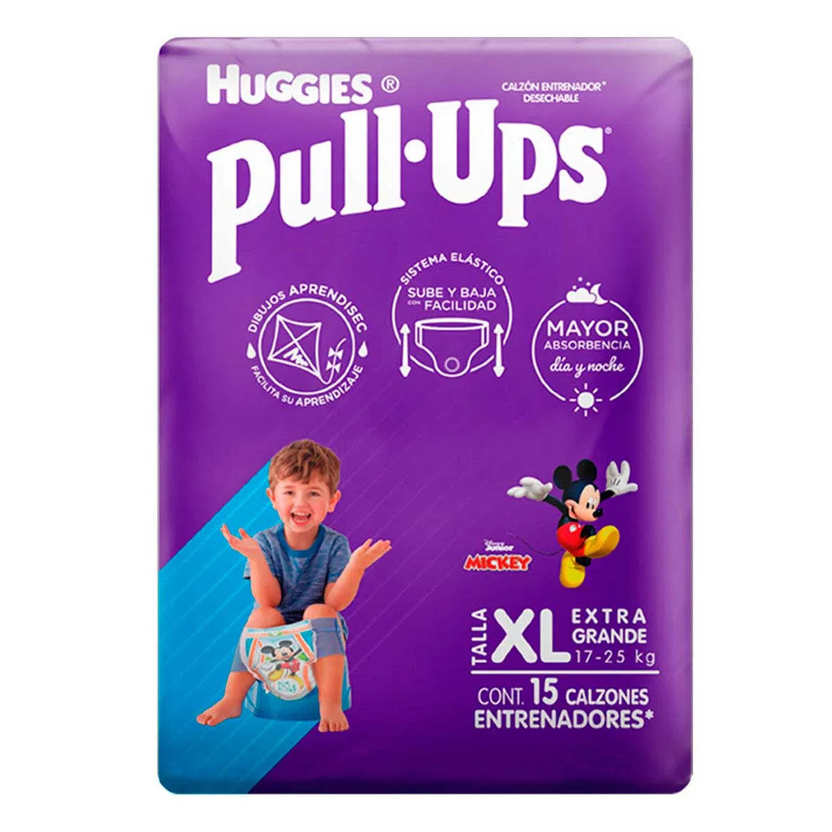 Calzon Pull-Ups Xgde Niño 15 PZS