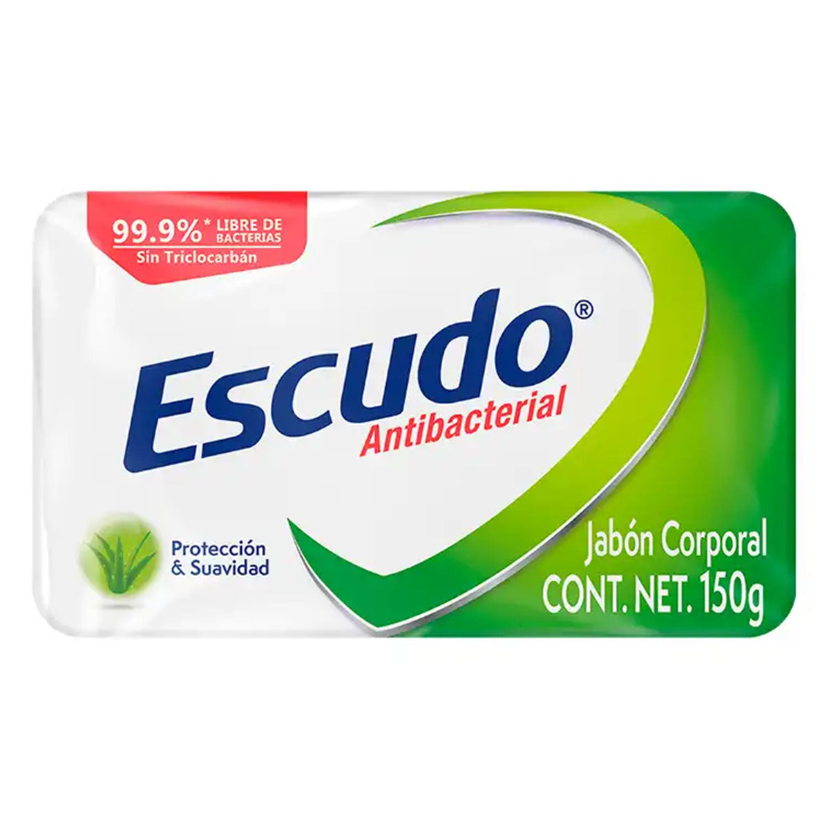 Jabón De Tocador Escudo Verde 150 GRS