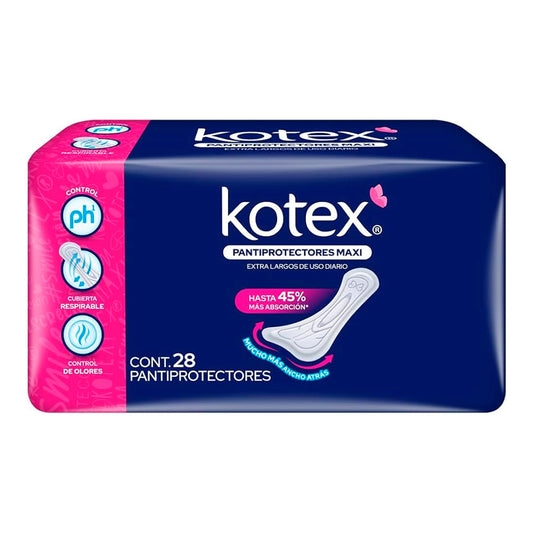 Panty Rotector Kotex Maxi E.Largos 28 PZS