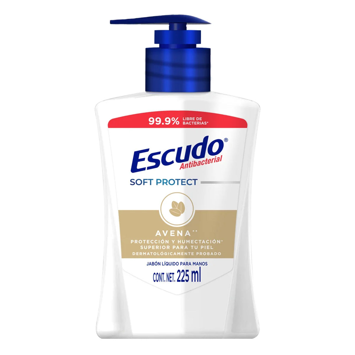 Jabon Liquido Escudo Antbacterial De Avena 225 MLL