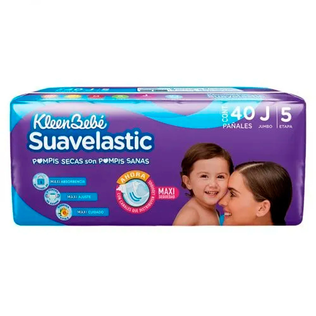 Pañal Kbb Suavelastic Jum+6Pz 40 PZS