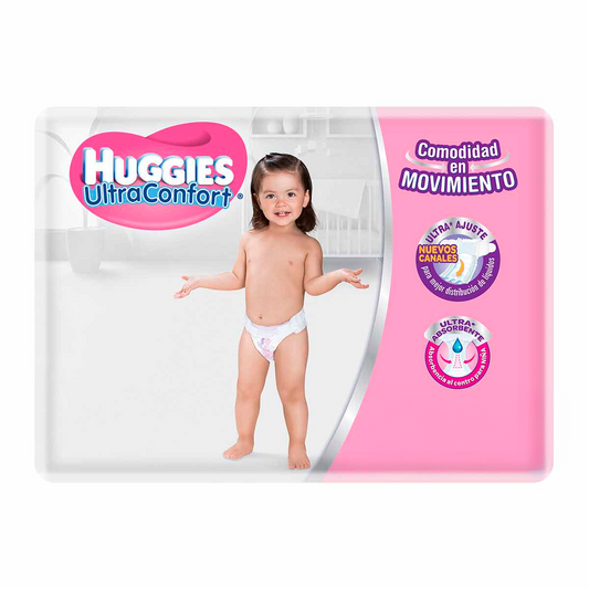 Pañal Huggies U.Conf E5(A) Huggies  Niña Etap 30 PZS