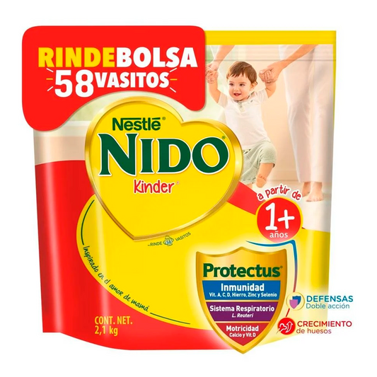 Leche Nestle Nido Kinder  Pack 2.1 KGS