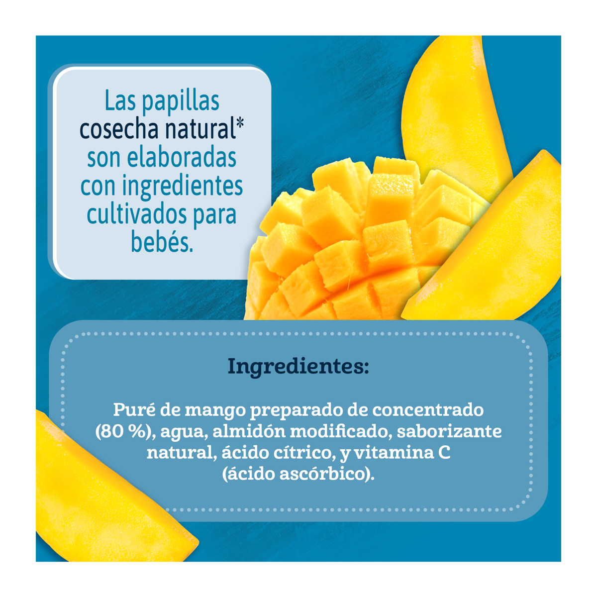 Papilla Gerber Cosecha Natural Mango 100g