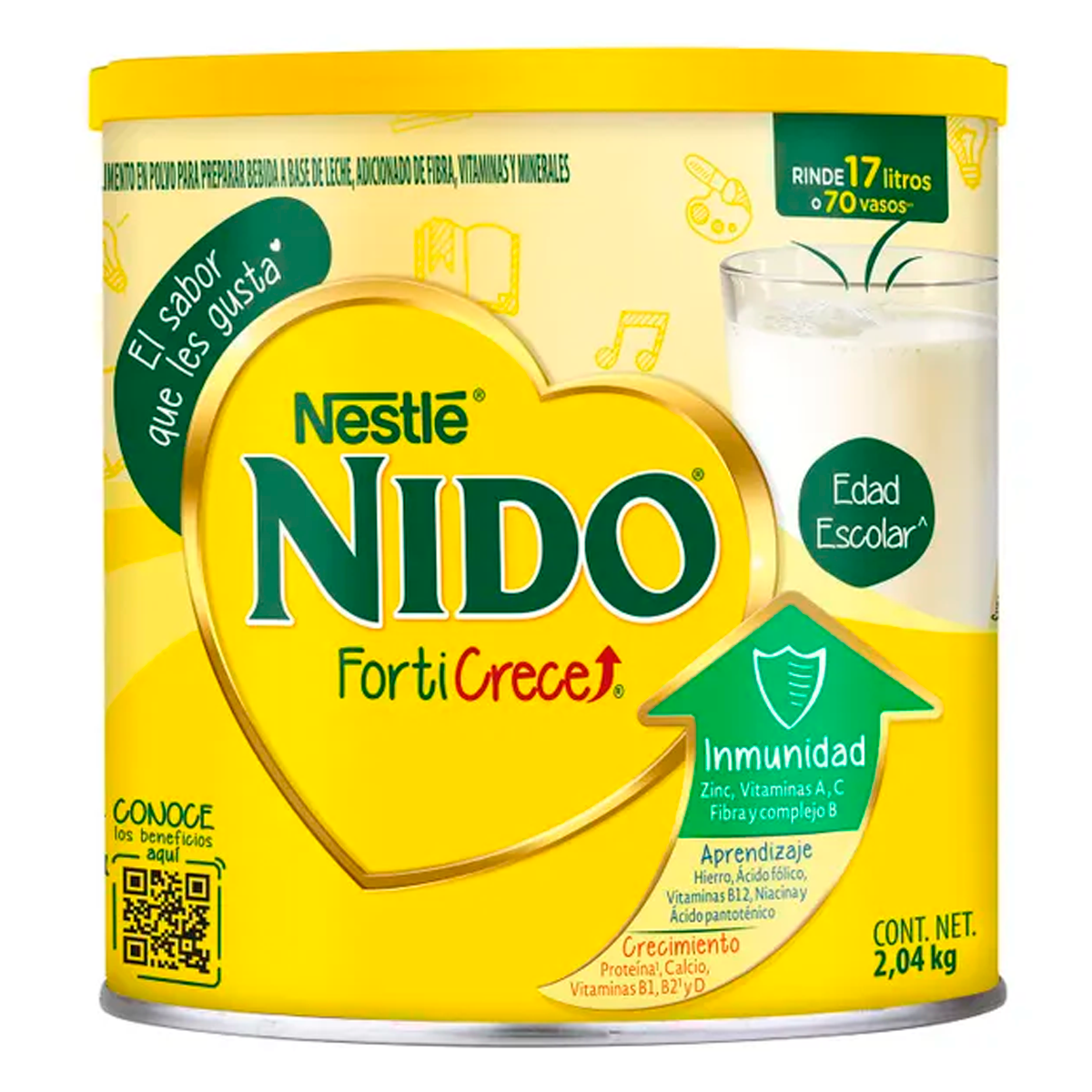 111 Leche Nestle Nido Forti Nido Forti 2.04 KGS
