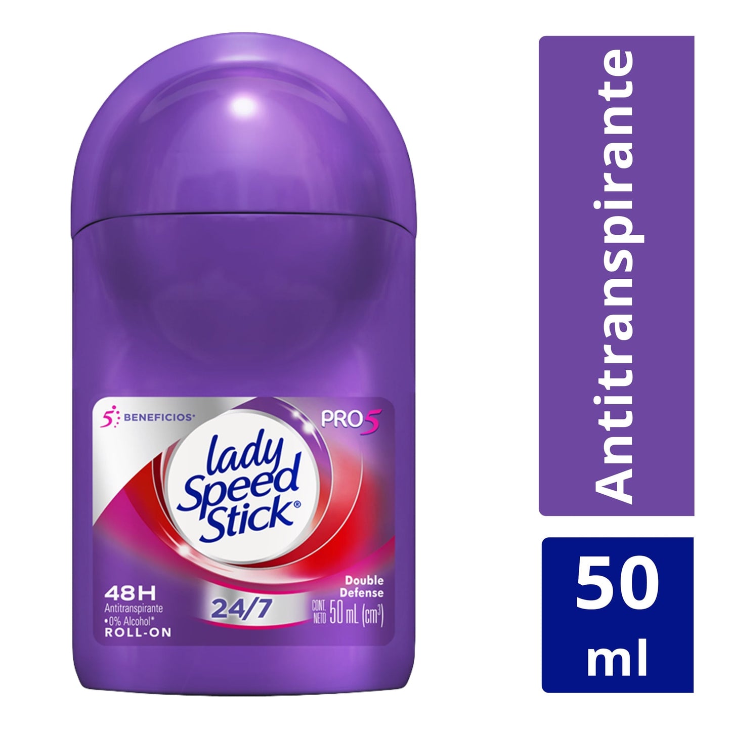 Antitranspirante Lady Speed Stick 24/7 Pro 5 en 1 Roll On 50 ml