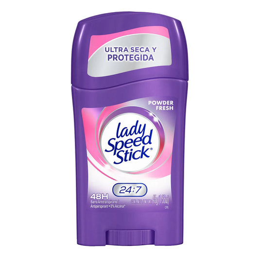 Antitranspirante Lady Speed Stick 24/7 Powder Fresh 45 g