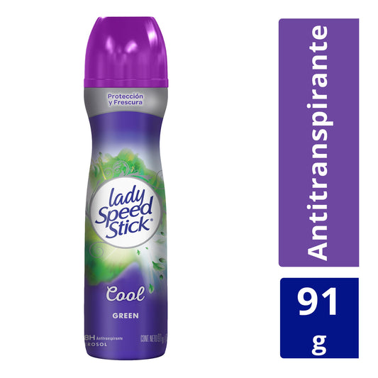 Antitranspirante Lady Speed Stick Cool green Aerosol 91 g