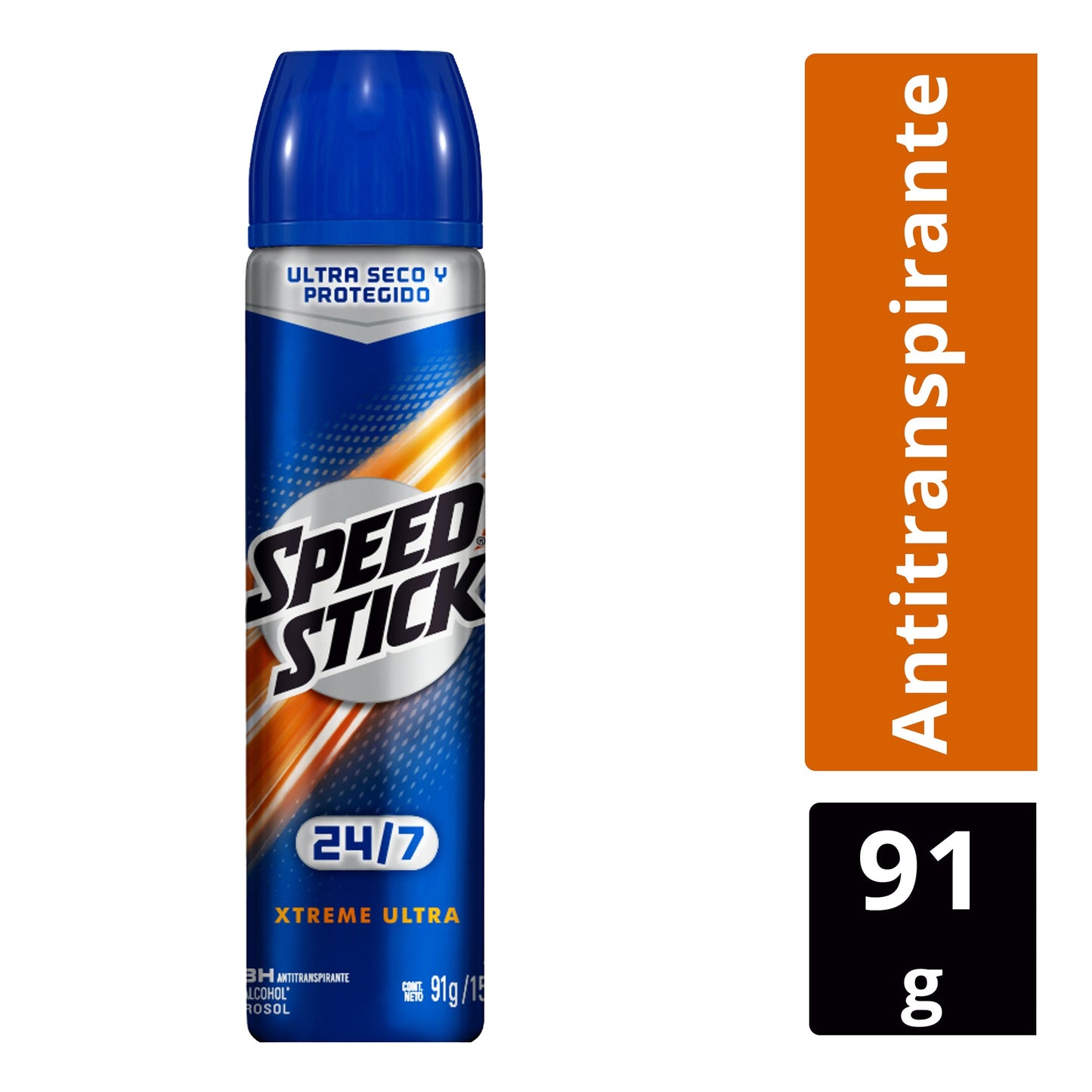 Antitranspirante Speed Stick 24/7 Xtreme Ultra en Aerosol de 91 g