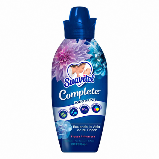 Suavizante Suavitel Complete Fresca Primavera 800 MLL