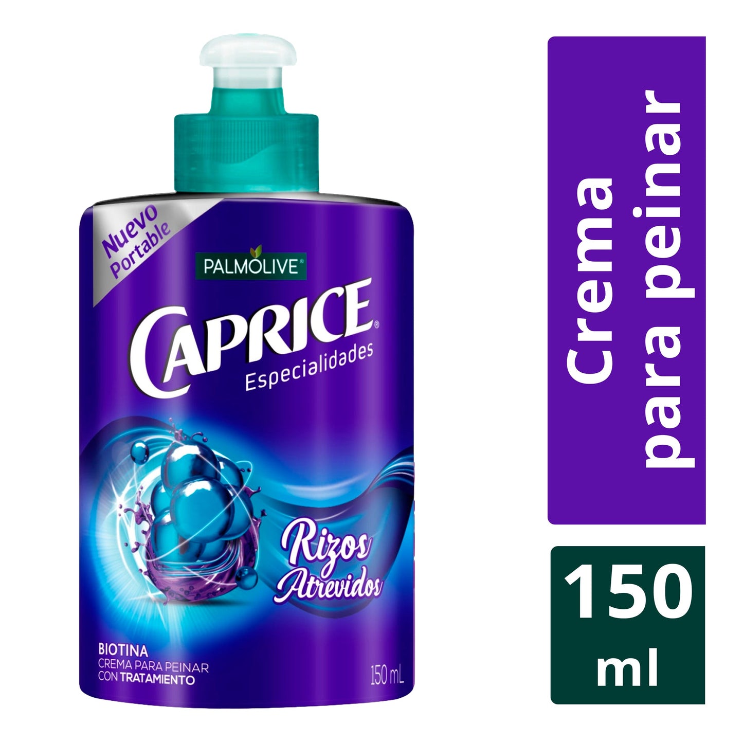 Crema para Peinar Caprice Especialidades Rizos Atrevidos, 150 ml