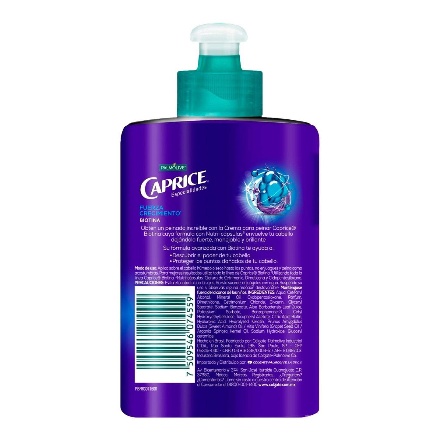 Crema para Peinar Caprice Especialidades Rizos Atrevidos, 150 ml