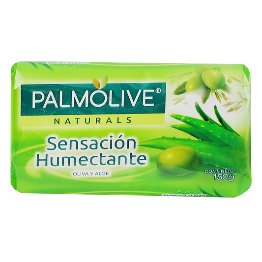 Jabón De Tocador Palmolive Aloe Y Oliva 150 GRS