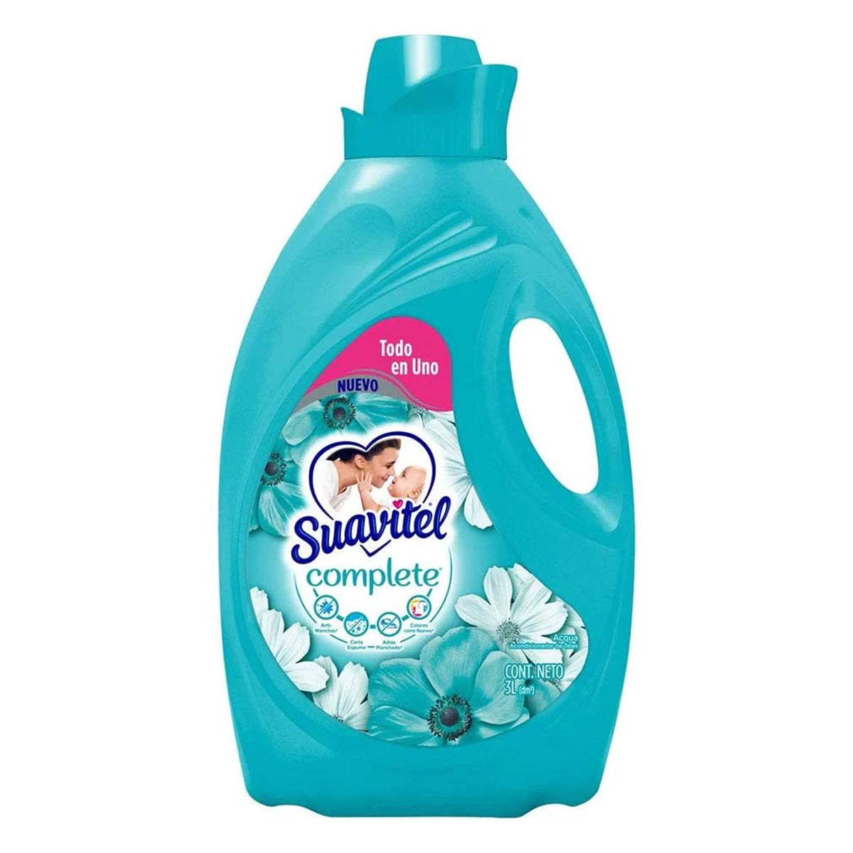 Suavizante de Telas Suavitel Complete Acqua de 2.8 lt