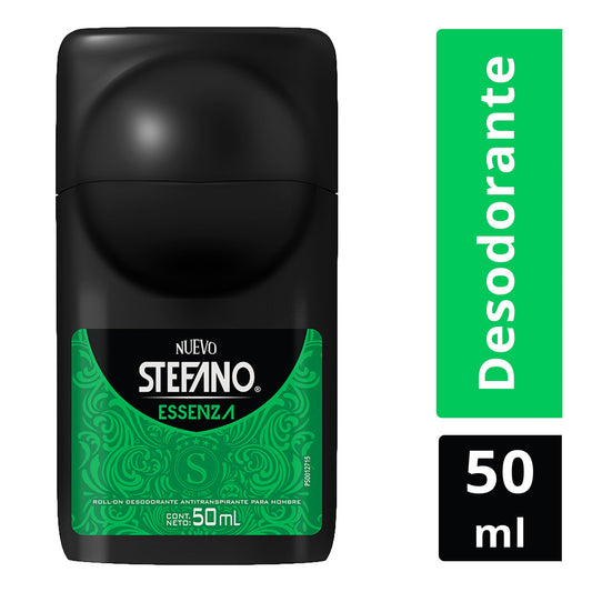 Desodorante Antitranspirante Stefano Nuevo Essenza en Roll On 50 ml