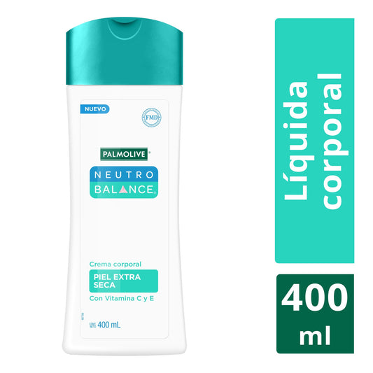 Crema Corporal Palmolive Neutro Balance Piel Extra Seca, 400 ml