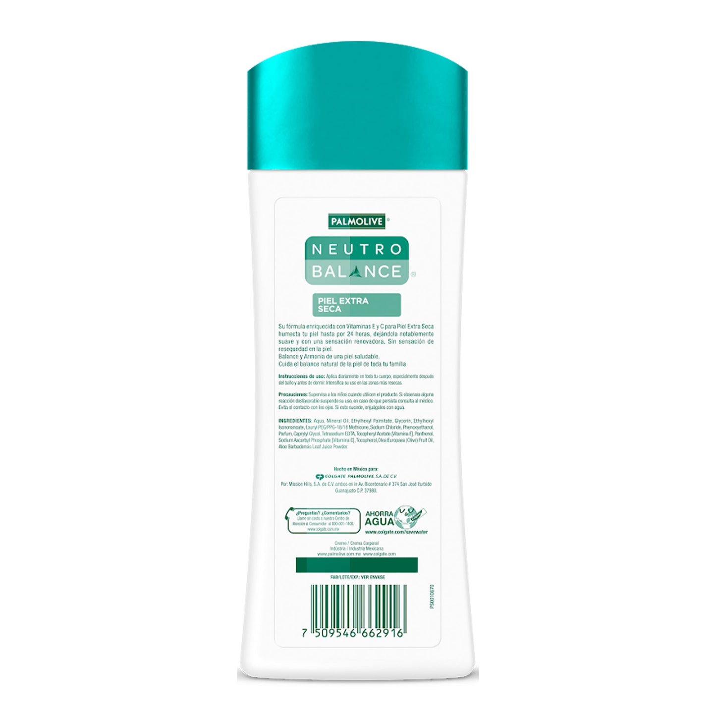 Crema Corporal Palmolive Neutro Balance Piel Extra Seca, 400 ml