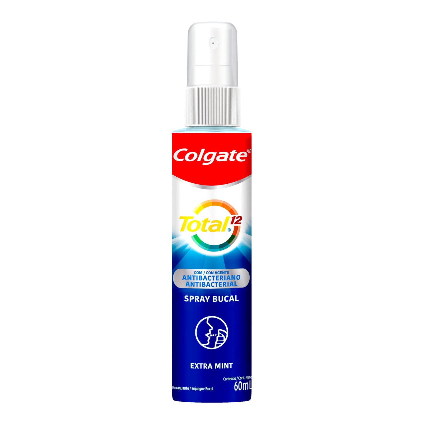 Spray Bucal Colgate Total 12 Antibacterial Extra Mint 60 ml