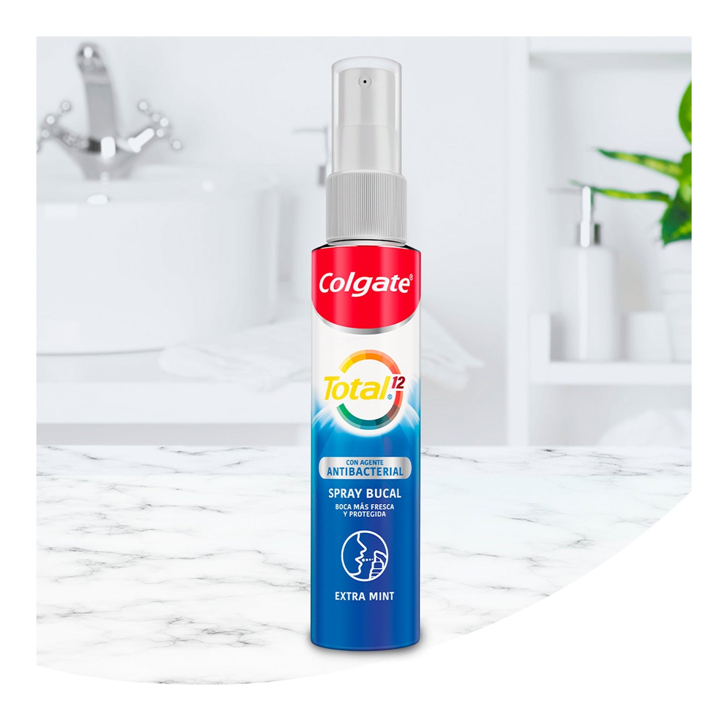 Spray Bucal Colgate Total 12 Antibacterial Extra Mint 60 ml