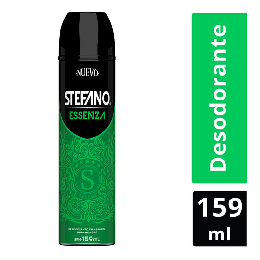 Desodorante Stefano Nuevo Essenza en Aerosol 159 ml