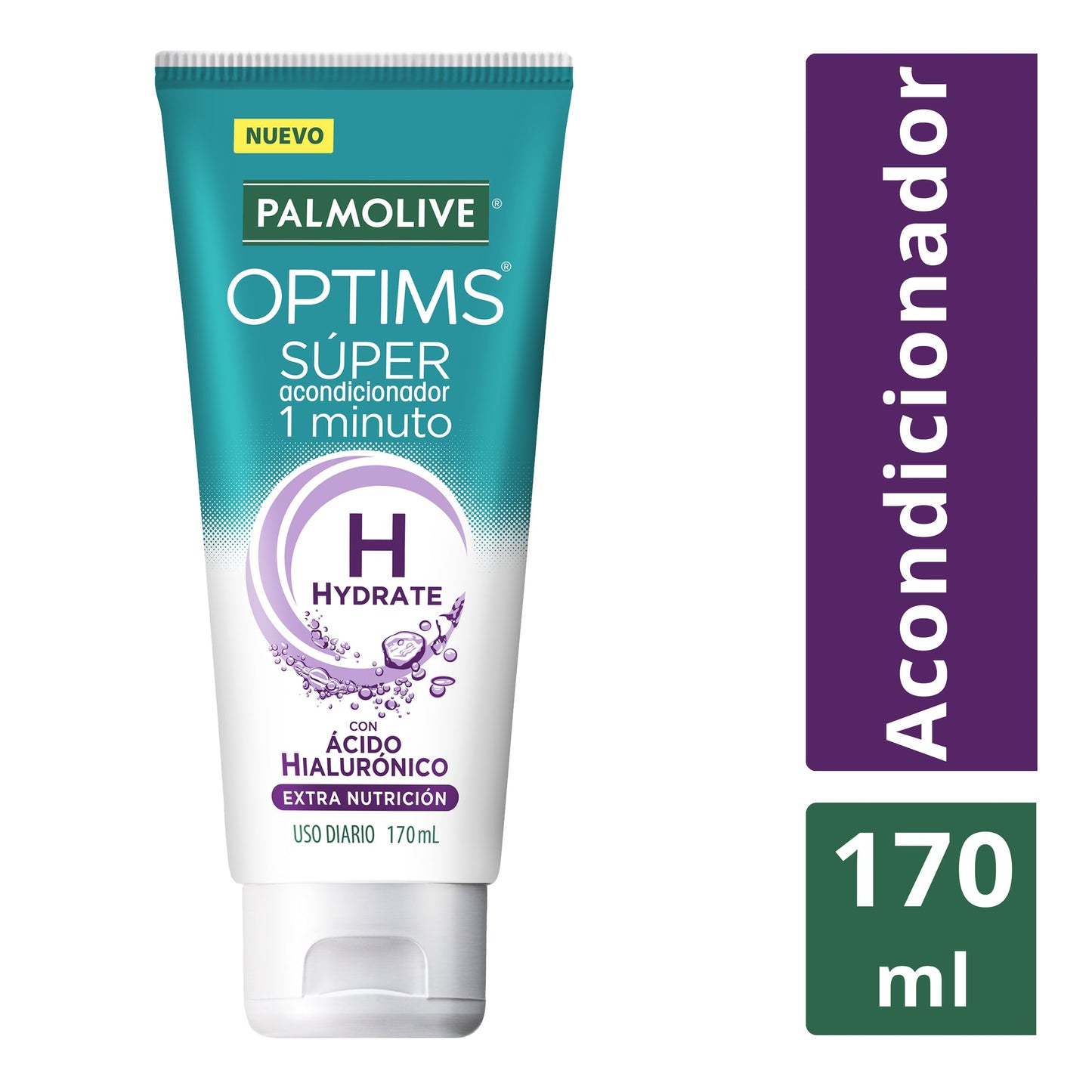 Acondicionador Pamolive Optims H Hydrate Nutrición 170 ml