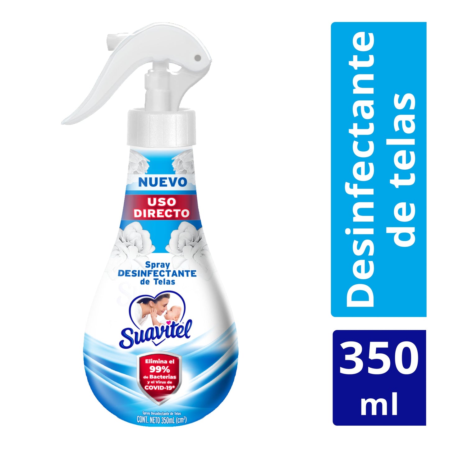 Spray para Telas Suavitel Desinfectante 350 ml