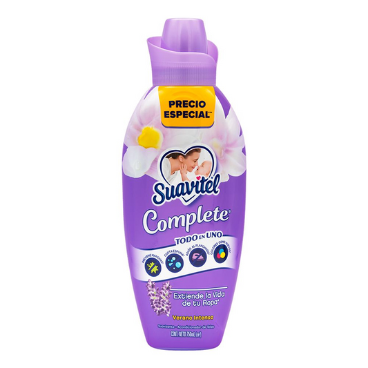 Suavizante Suavitel Complete Verano Intenso 750 MLL