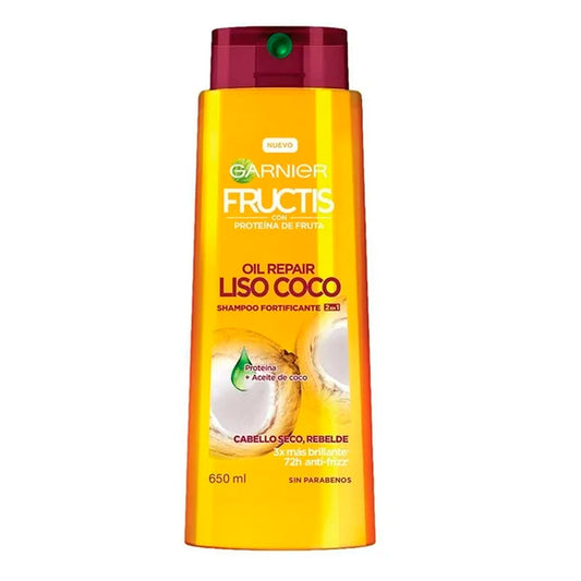 Shampoo Garnier Fructis Oil Repair Liso Coco 650 MLL