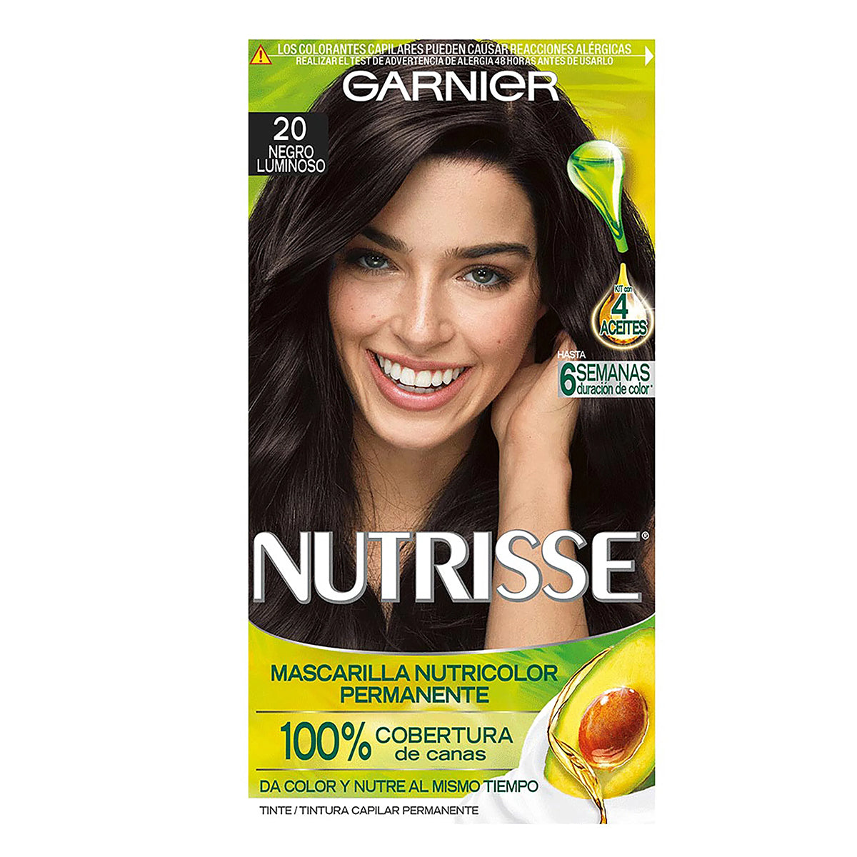 Tinte Garnier Nutrisse 20 Grosella Negra 1 PZS