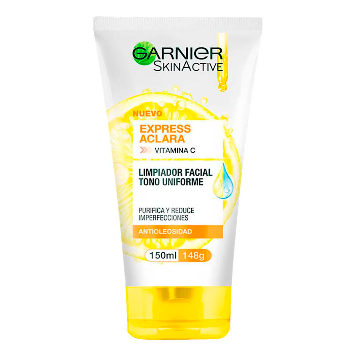 Limpiador Facial Garnier Aclara Tono Uniforme 150 MLL
