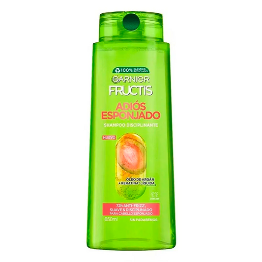 Shampoo Sh Fructis Adios Esponjado Fructis Adios Esponjado +Cepillo 650 MLL