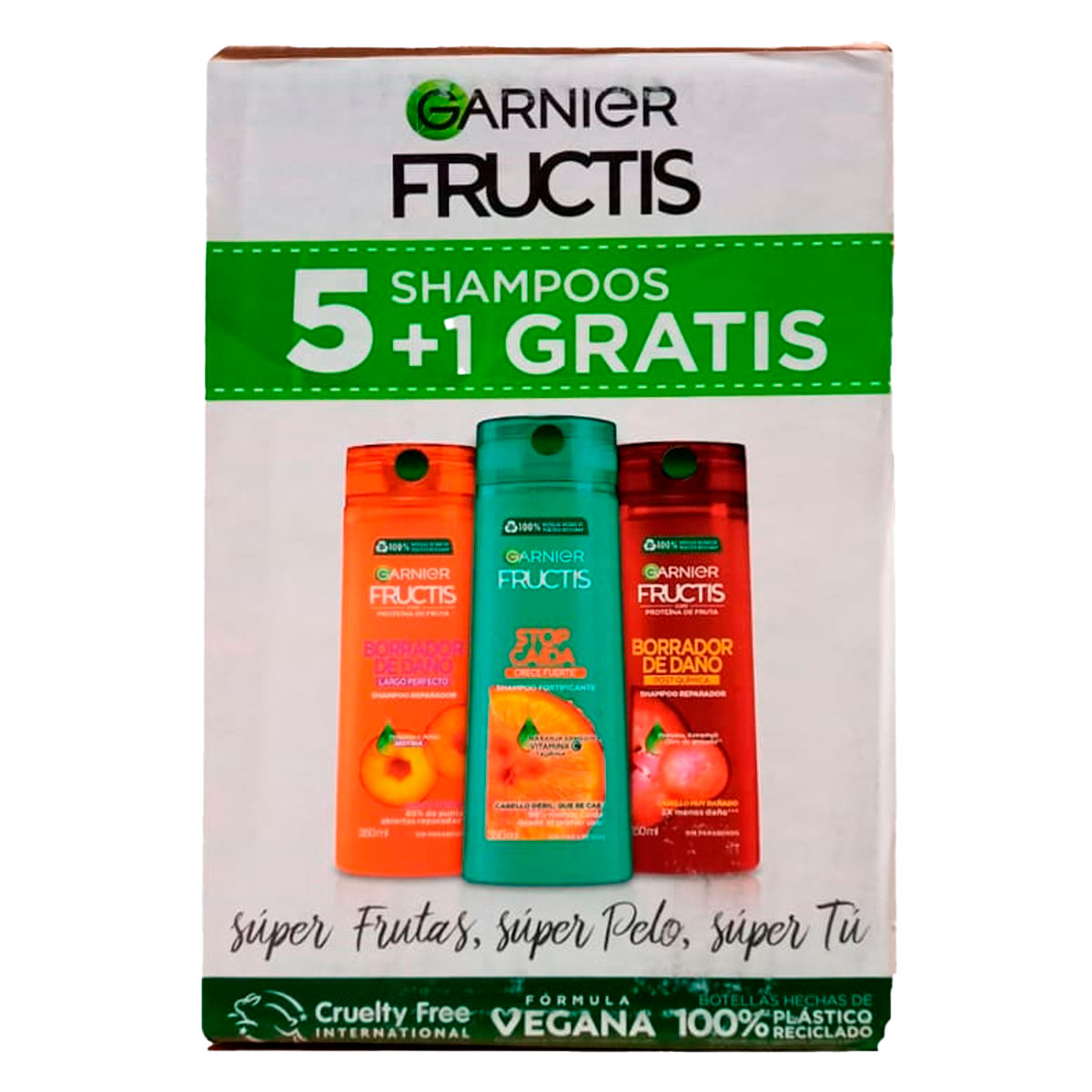 Shampoo Garnier Fructis Variedad 350 MLL