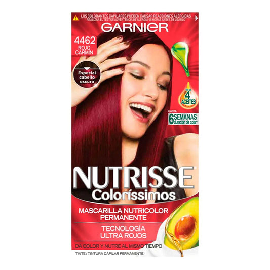 Tinte Nutrisse 4462 Rojo Carmin 1 PZS