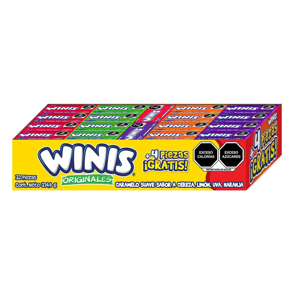 Dulces Winis Cuadreta 32 PZS