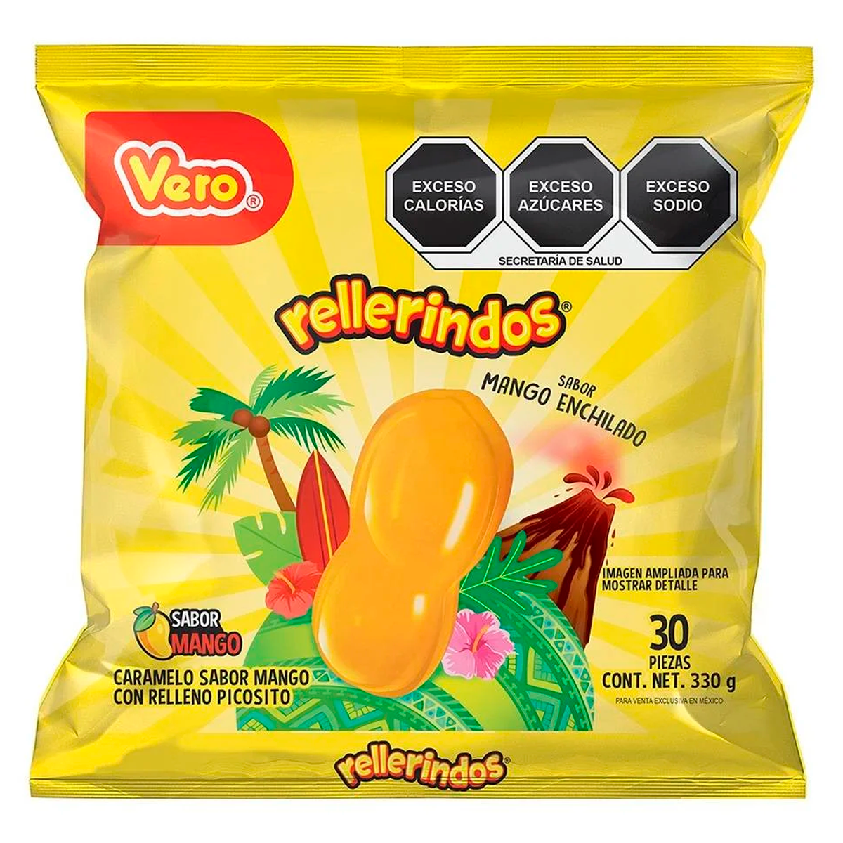 Caramelo Vero Rellerindos Mango 30 PZS