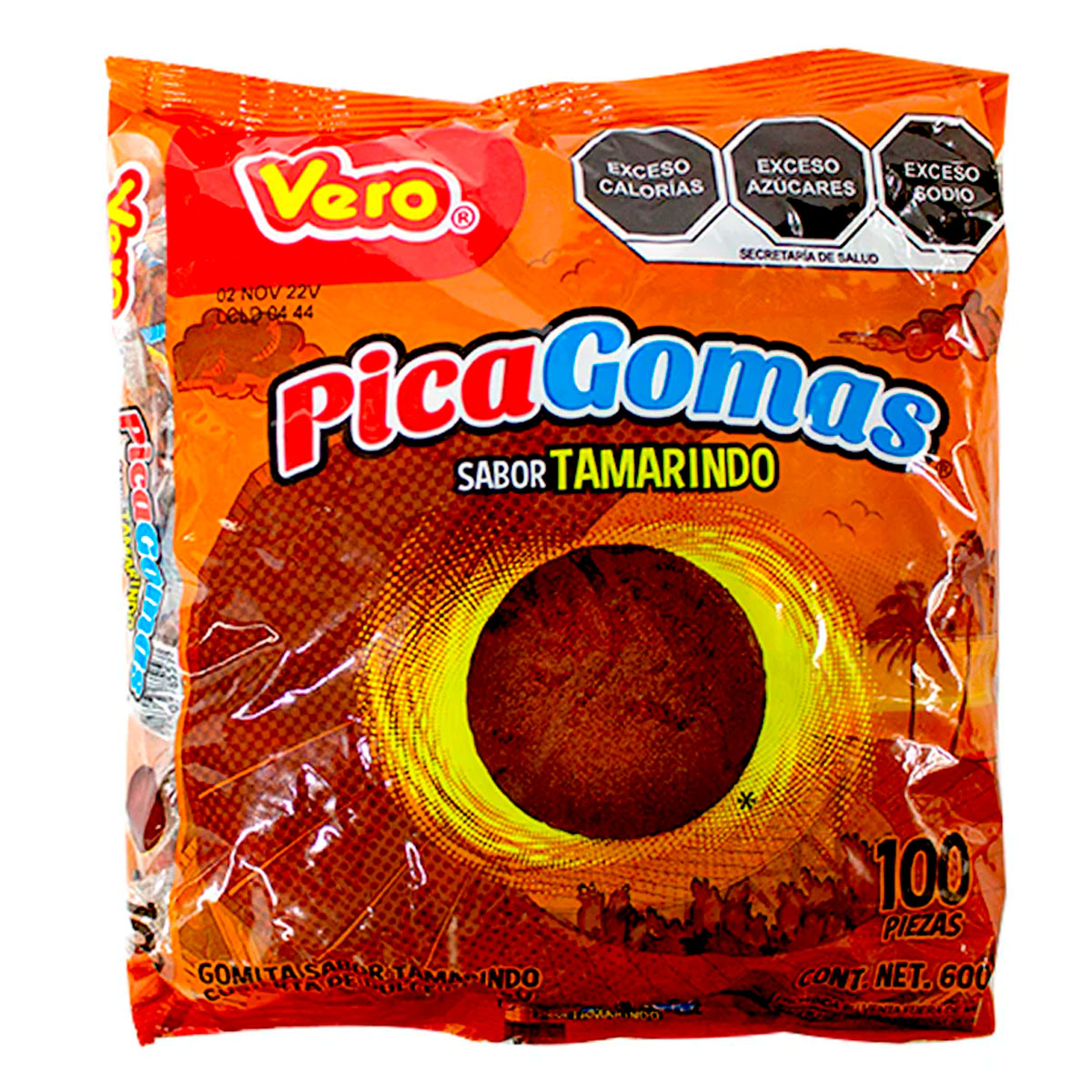 Dulce Gomita Vero Picagoma Tamarindo 100 PZS