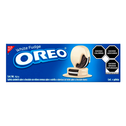 Gall Nabisco Oreo White Fudge Nabisco 152.8 GRS