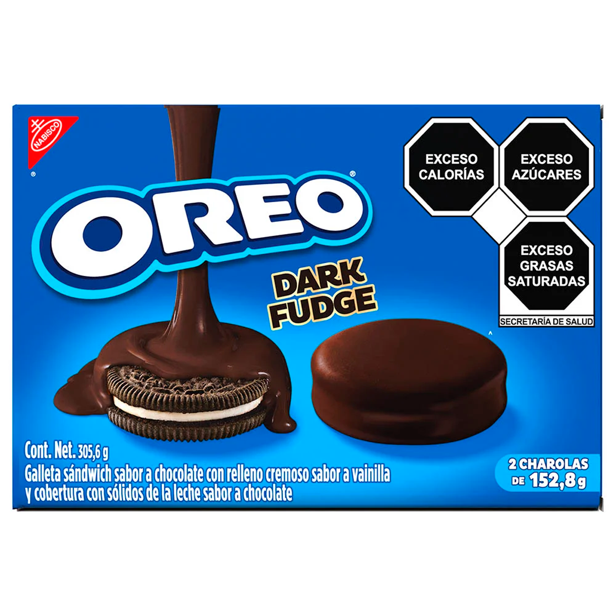 Gall Nabisco Oreo White Fugde Nabisco 305.6 GRS