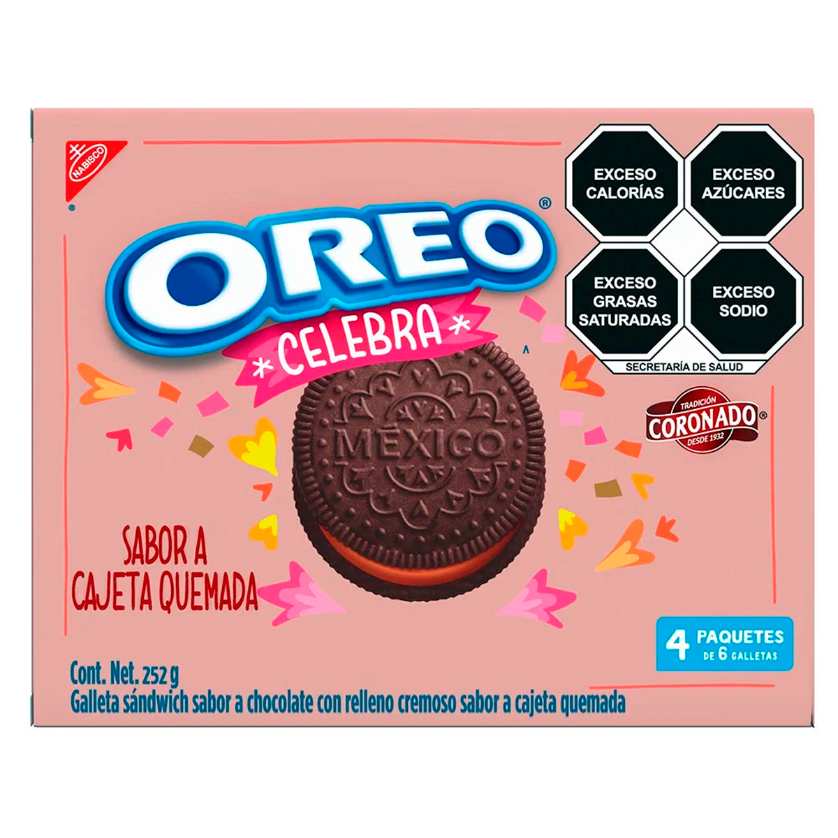 Gall Nabisco Oreo Celebra Cajeta Cubierta 63 GRS