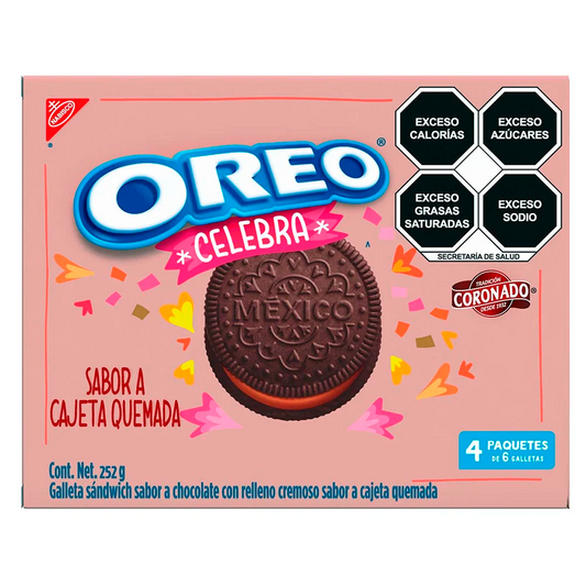 Gall Nabisco Oreo Celebra Cajeta Cubierta 63 GRS