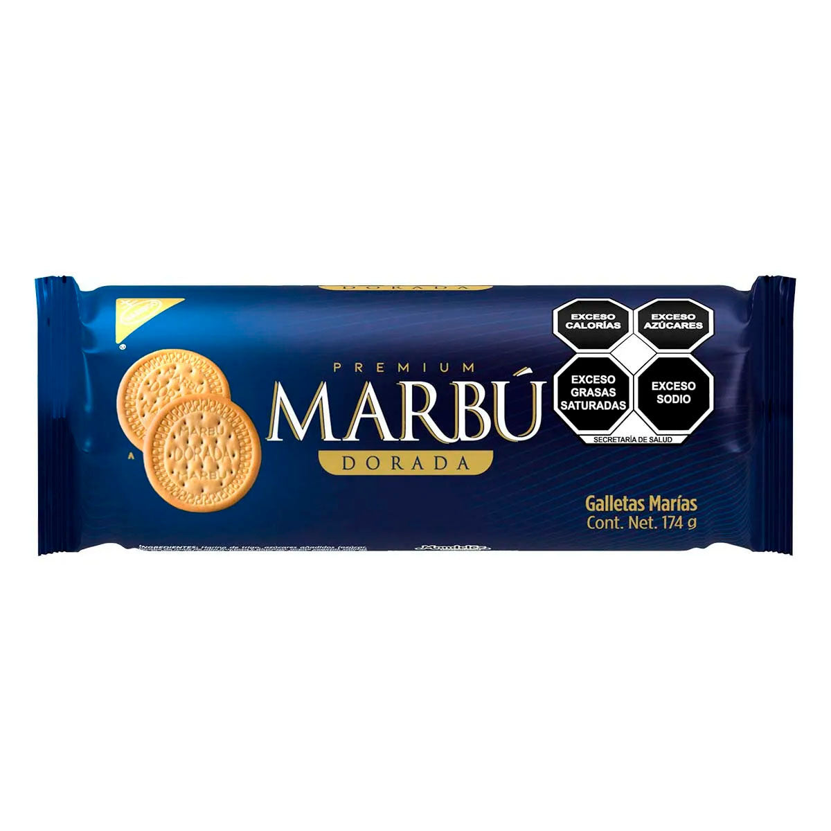 Galletas Nabisco Marbu Doradas 174 GRS