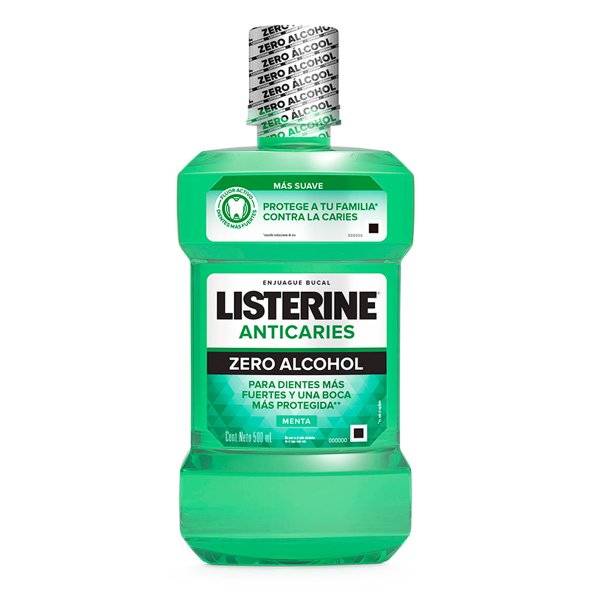 Enjuague Bucal Listerine Zero Anticaries 500 MLL