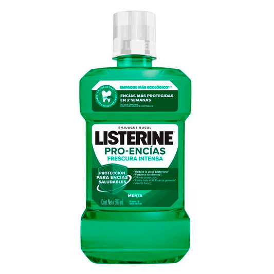 Enjuague B Listerine Dient&Enc Listerine 500 MLL