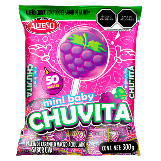 Exh Paleta Alteño Mini Chuvita Alteño Paleta Alteño Mini C 50 PZS