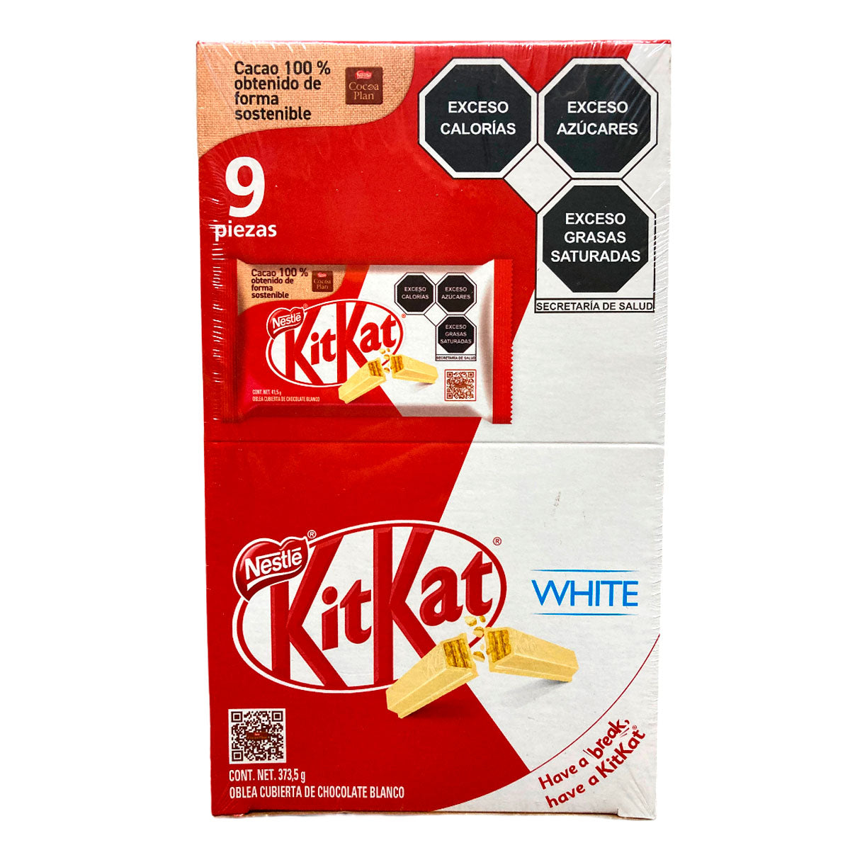 Chocolate En Barra Kit Kat White 41.5 GRS