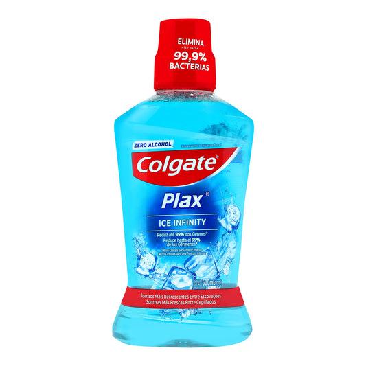 Enjuague Bucal Colgate Plax Ice Infinity 500 ml